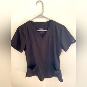 Barco One Scrub Top, Black, Small